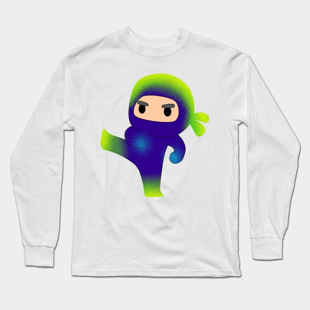 ninja version 2 Long Sleeve T-Shirt by aleajsstuff